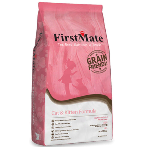 First Mate Grain Friendly Cat Kitten Food 5lb - Poudre Pet and Feed Supply