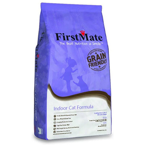First Mate Grain Friendly Indoor Cat Food 5lb - Poudre Pet and Feed Supply