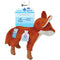 Spunky Pup Clean Earth Plush Fox Dog Toy Large - Poudre Pet and Feed Supply