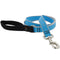 Lupine Dog Leash 1" Width X 6' Length High Lights Blue Diamond - Poudre Pet and Feed Supply