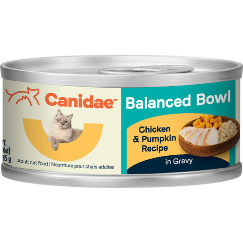 Canidae Balanced Bowl Salmon & Sweet Potato Formula in Gravy Wet Cat Food 3oz - Poudre Pet and Feed Supply