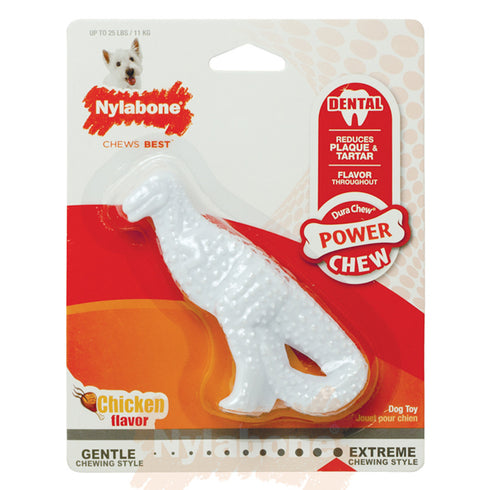 Nylabone Chicken Extreme Dinosaur Chew Dog Toy Small - Poudre Pet and Feed Supply