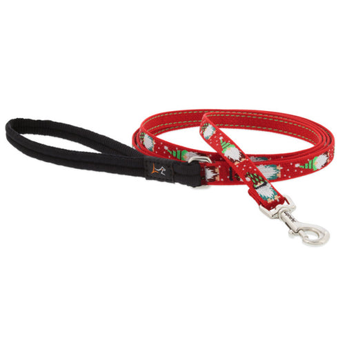 Lupine Dog Leash  1/2" Wide x 4' Length Gnomes - Poudre Pet and Feed Supply