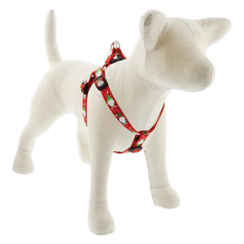 Lupine MicroBatch Step In Dog Harness 3/4" Wide 20"-30" Girth Size Gnomes - Poudre Pet and Feed Supply