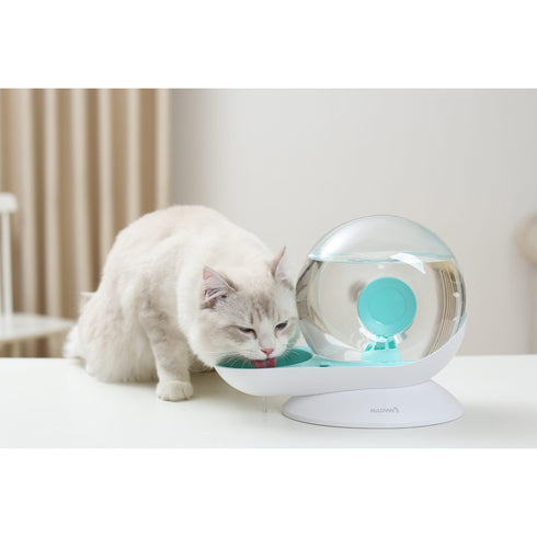 McLovin's Gravity Waterer Blue - Poudre Pet and Feed Supply