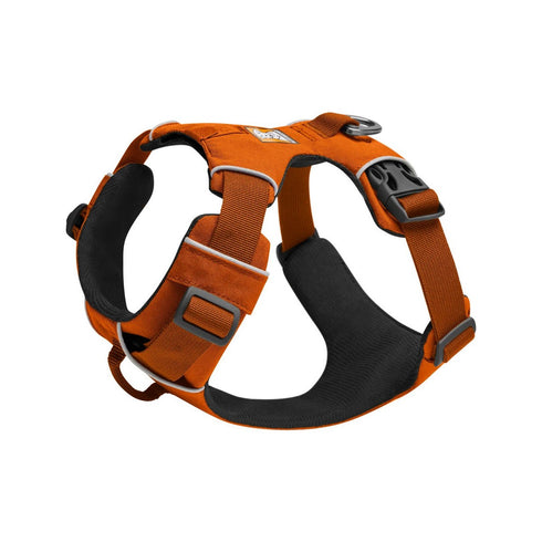 RuffWear Front Range Dog Harness Campfire Orange XXSmall 13-17 in (33-43 cm) - Poudre Pet and Feed Supply
