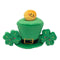 ZippyPaws St. Patrick's Burrow Leprechaun Hat Interactive Dog Toy - Poudre Pet and Feed Supply