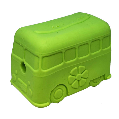 SodaPup MKB Surf's Up! Retro Van Green Durable Treat Dispenser & Chew Dog Toy Large - Poudre Pet and Feed Supply
