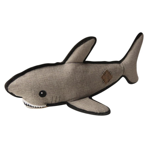 Snugarooz Pet Saul The Shark with Ball 21" Dog Toy - Poudre Pet and Feed Supply