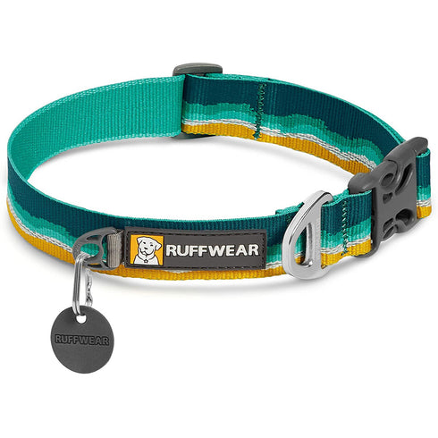 Ruffwear Crag Reflective Seafoam Dog Collar Small - Poudre Pet and Feed Supply