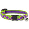 LUPINE MicroBatch Safety Cat Collar 1/2" Wide 8"-12" Length Jester - Poudre Pet and Feed Supply