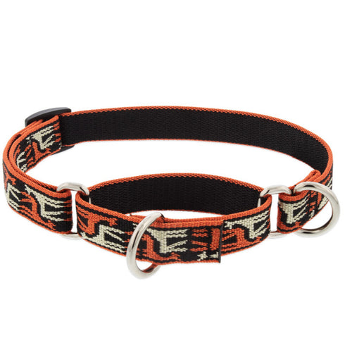 LUPINE Martingale Training Dog Collar 3/4" Wide 10"-14" Neck Size Giraffes - Poudre Pet and Feed Supply