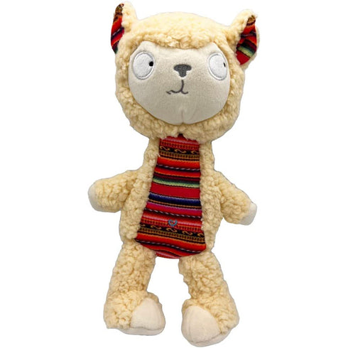 Huxley & Kent Lulubelles Power Plush Shama Llama Dog Toy Small - Poudre Pet and Feed Supply
