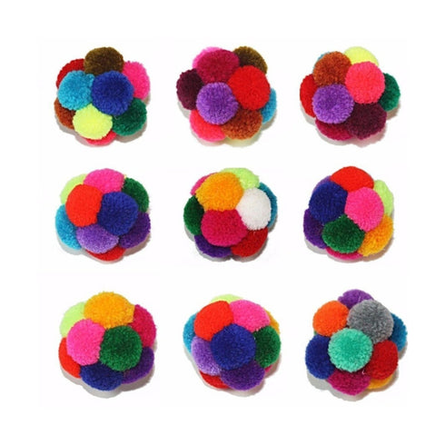 Goli Design Polyester Fiber Rattle Catomic Balls 1.5" - Poudre Pet and Feed Supply