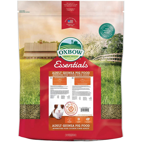 Oxbow Essentials Adult Guinea Pig Food 25lb - Poudre Pet and Feed Supply