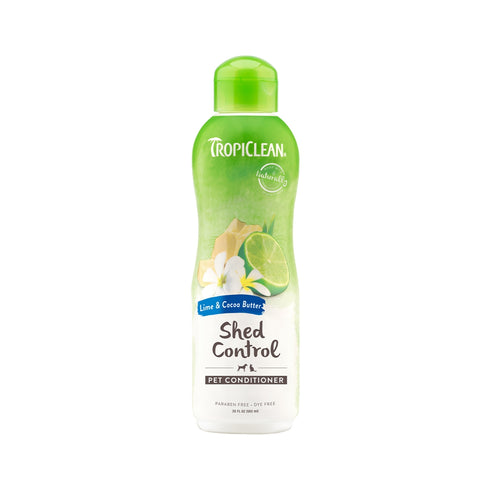 Tropiclean Lime & Cocoa Butter Pet Conditioner, 20 Fl.oz - Poudre Pet and Feed Supply