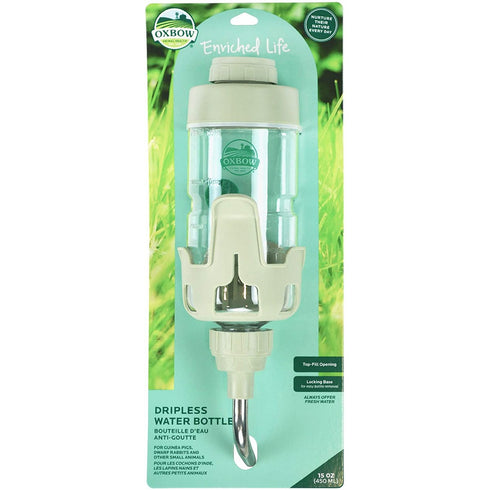 Oxbow Enriched Life Dripless Water Bottle Small - 15oz - Poudre Pet and Feed Supply