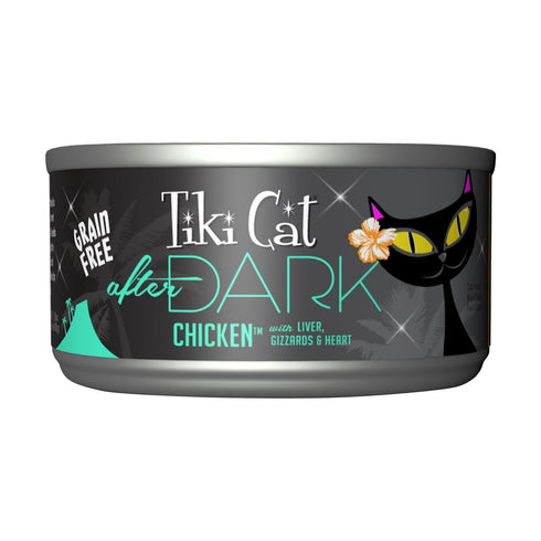 Tiki Cat After Dark Chicken Canned Cat Food 6oz - Poudre Pet and Feed Supply