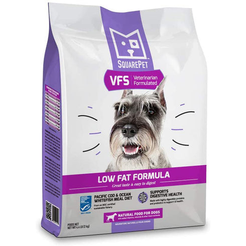 Square Pet VFS Low Fat Dog Food 4.4lb - Poudre Pet and Feed Supply
