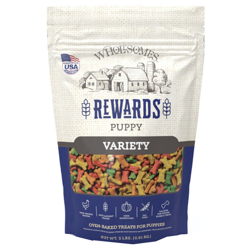 Wholesomes Rewards Puppy Variety Dog Treats 2lb - Poudre Pet and Feed Supply