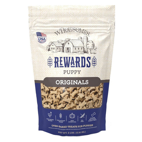 Wholesomes Rewards Puppy Originals Dog Treats 2lb - Poudre Pet and Feed Supply