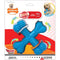 Nylabone Power Chew X-Shaped Dog Bone Chew Toy Beef Large/Giant - Poudre Pet and Feed Supply