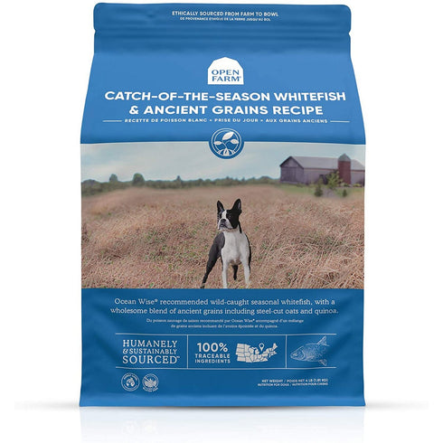Open Farm Catch-of-the-Season Whitefish & Ancient Grains Dry Dog Food 11lb - Poudre Pet and Feed Supply