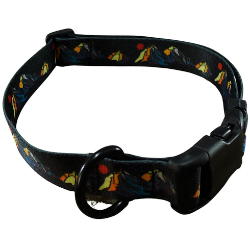 MTN Straps Darkside Dog Collar Large 16"-28" - Poudre Pet and Feed Supply