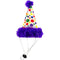 Huxley & Kent Happy Barkday Purple Birthday Hat for Dogs and Cats Small - Poudre Pet and Feed Supply