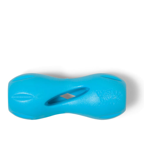 West Paw Qwizl Dog Toy Large Aqua Blue - Poudre Pet and Feed Supply
