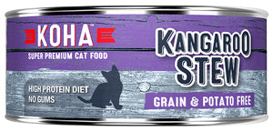 Koha Grain Free Kangaroo Stew Canned Cat Food 5.5oz - Poudre Pet and Feed Supply