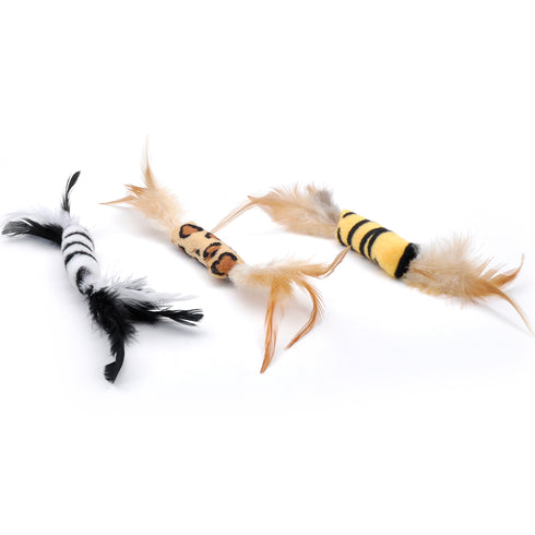 Rascals Feather Toy 8" - Poudre Pet and Feed Supply
