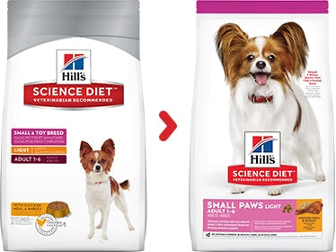 Science Diet Adult Light Small & Toy Breed Dry Dog Food 4lb - Poudre Pet and Feed Supply