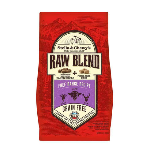 Stella and Chewys Free Range Raw Blend Kibble Dry Dog Food 22lb - Poudre Pet and Feed Supply