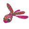 KONG Wubba Finz Pink Dog Toy Small - Poudre Pet and Feed Supply