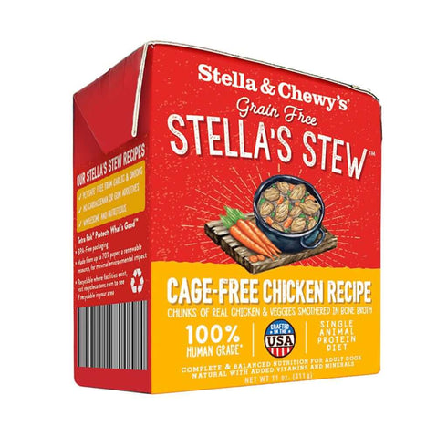 Stella and Chewys Cage-Free Chicken Stew Wet Dog Food 11oz - Poudre Pet and Feed Supply