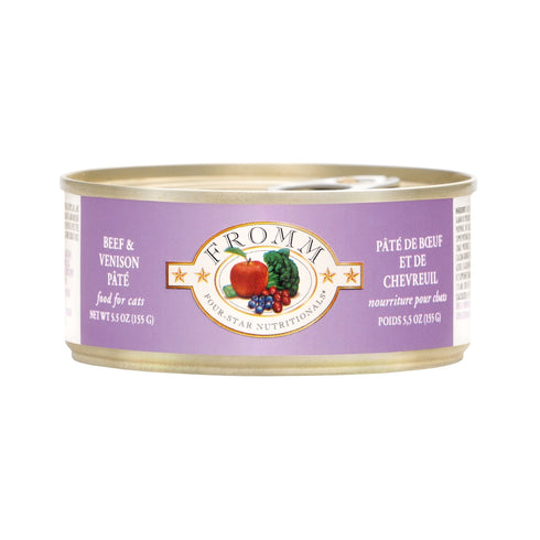 Fromm Beef & Venison Paté Cat Food 5.5oz - Poudre Pet and Feed Supply