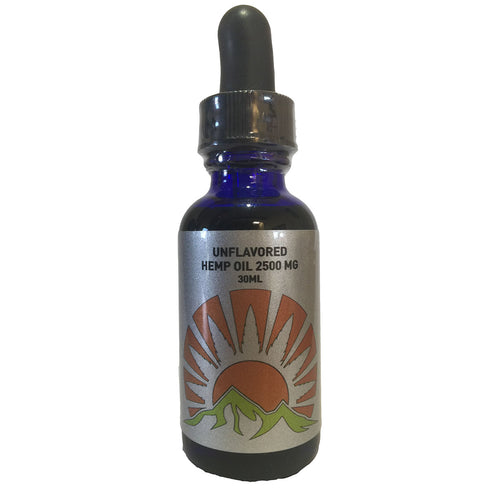 Colorado Sun Drops CBD Unflavored 2500Mg - Poudre Pet and Feed Supply