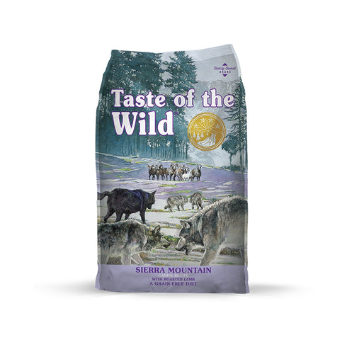 Taste of the Wild Sierra Mountain with Lamb Dry Dog Food 28lb - Poudre Pet and Feed Supply