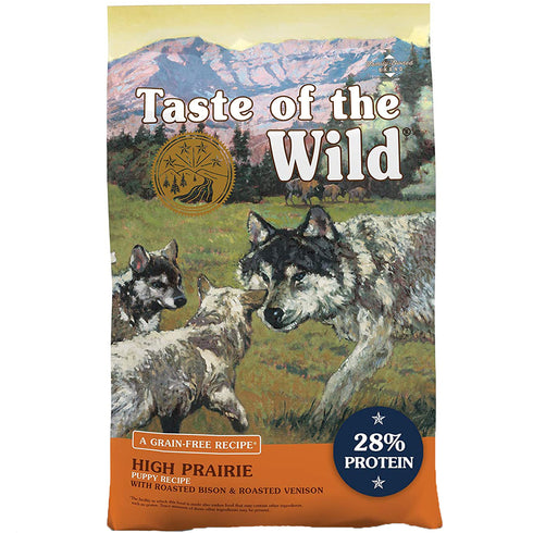 Taste of the Wild High Prairie Puppy with Bison Dry Dog Food 28lb - Poudre Pet and Feed Supply