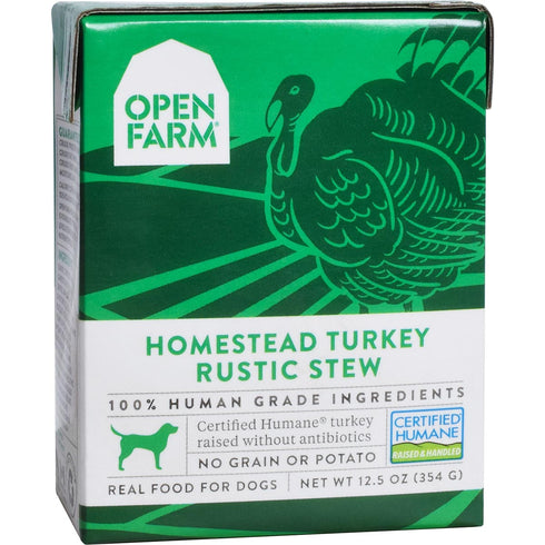 Open Farm Homestead Turkey Rustic Stew Wet Dog Food 12.5oz - Poudre Pet and Feed Supply
