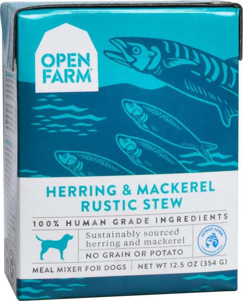 Open Farm Herring & Mackerel Rustic Stew Wet Dog Food 12.5oz - Poudre Pet and Feed Supply