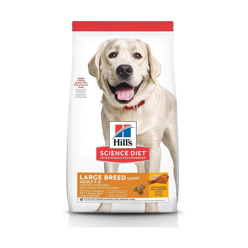 Science Diet Adult Large Breed Light Dog Food 30lb - Poudre Pet and Feed Supply