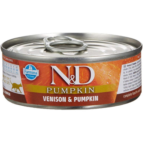 Farmina Pumpkin & Venison & Apple Formula Wet Cat Food 2.8oz - Poudre Pet and Feed Supply