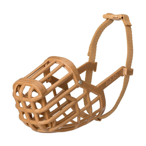 Baskerville Ultra Muzzle Tan Size 6 - Poudre Pet and Feed Supply