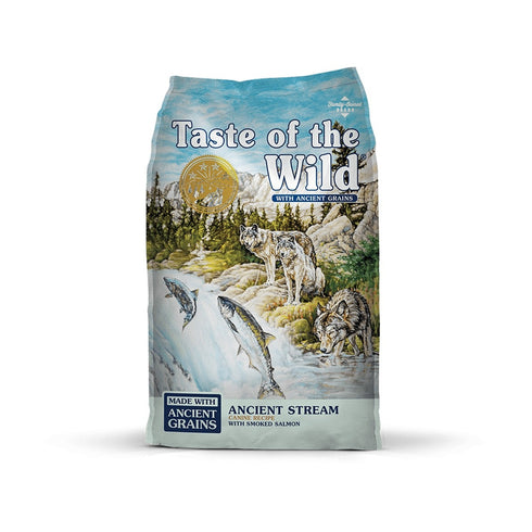 Taste of the Wild Ancient Stream Canine Recipe Smoked Salmon 28lb - Poudre Pet and Feed Supply