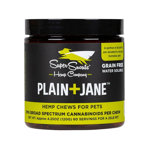 Super Snouts Functional Soft Grain Free Plain+Jane Chews 30Ct - Poudre Pet and Feed Supply