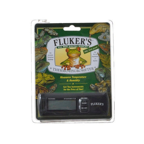 Fluker's Digital Thermometer/Hygrometer - Poudre Pet and Feed Supply