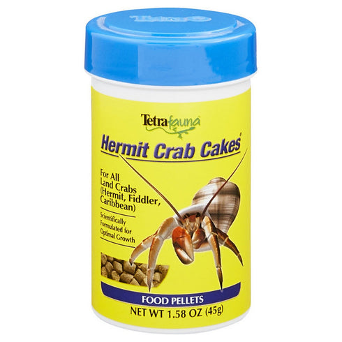 Tetra TetraFauna Hermit Crab Cakes 1.58oz - Poudre Pet and Feed Supply