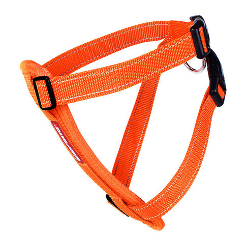 EzyDog Chest Plate Dog Harness Orange Large - Poudre Pet and Feed Supply